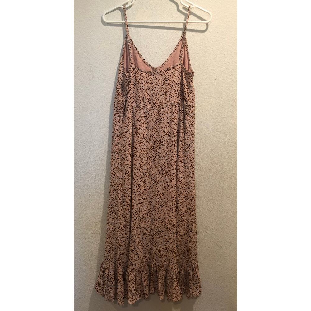 Rails Frida Rose Spotted Button Front High Low Mi… - image 4